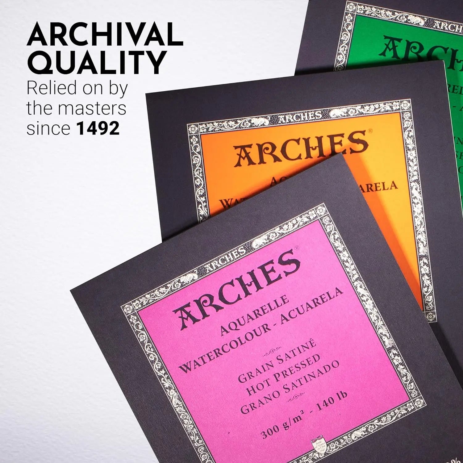 Arches Watercolor Paper Pad Cold Pressed 300gsm Arches
