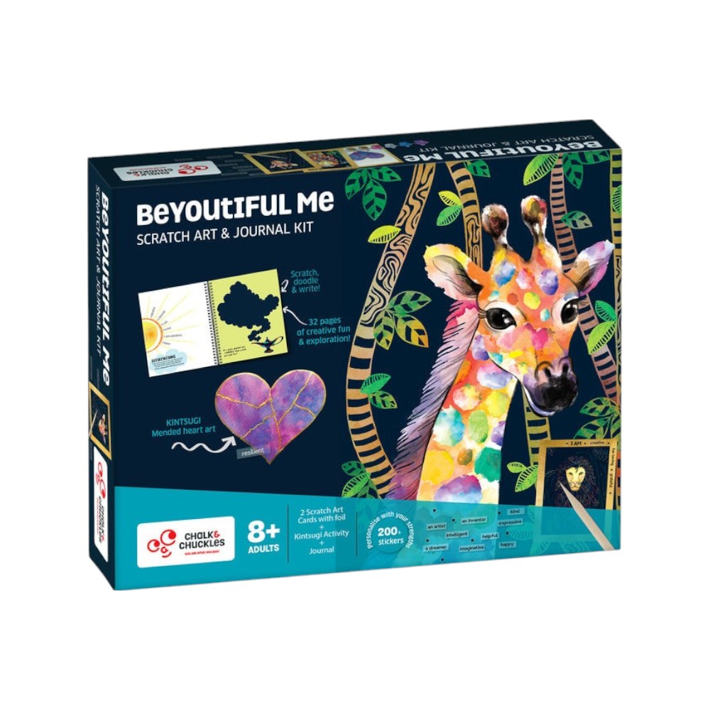 Chalk And Chuckles BeYoutiful Me Craft Kit for Kids Canvazo