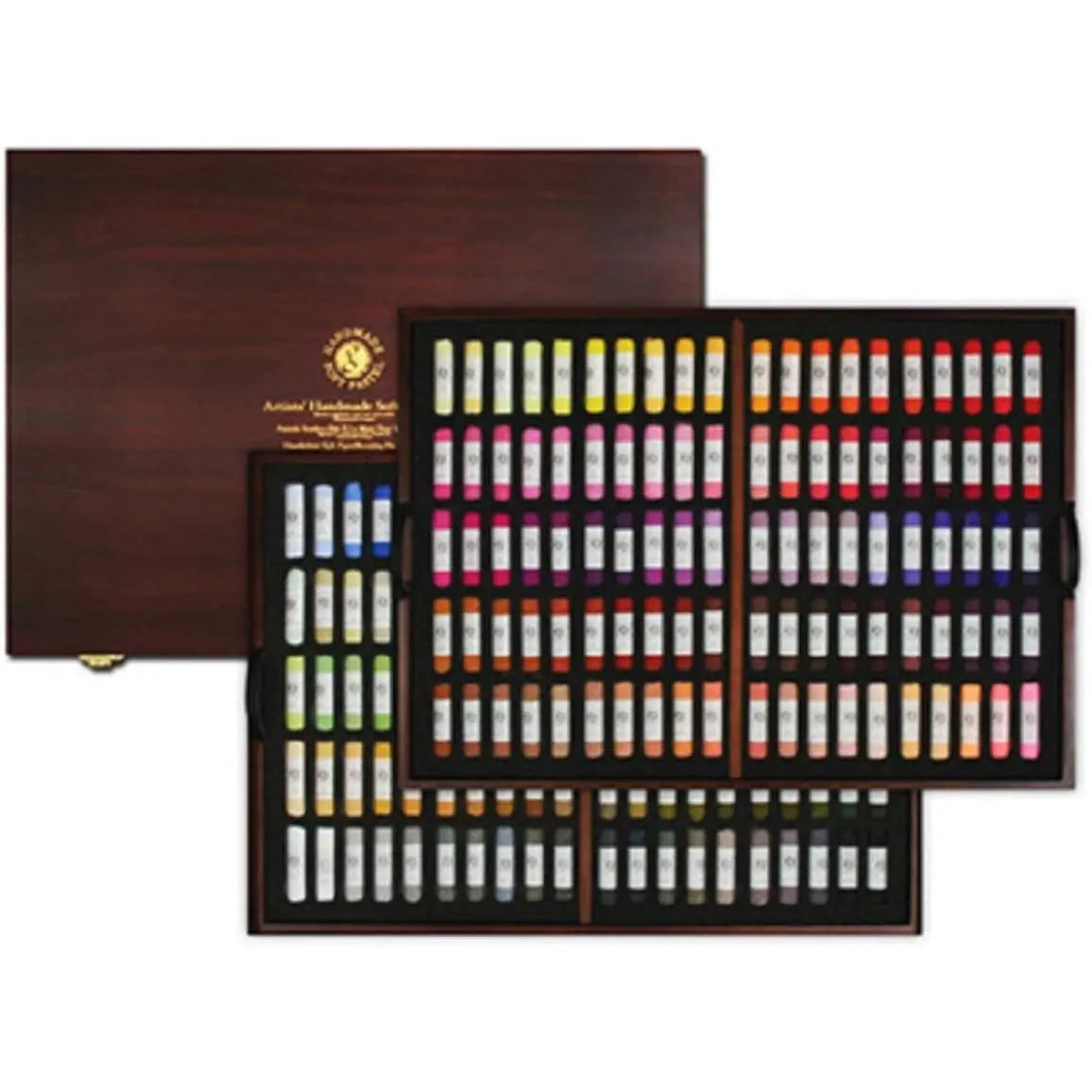 Mungyo Gallery Extra-Fine Soft Pastels Wood Box Set of 200 - Assorted  Colors 