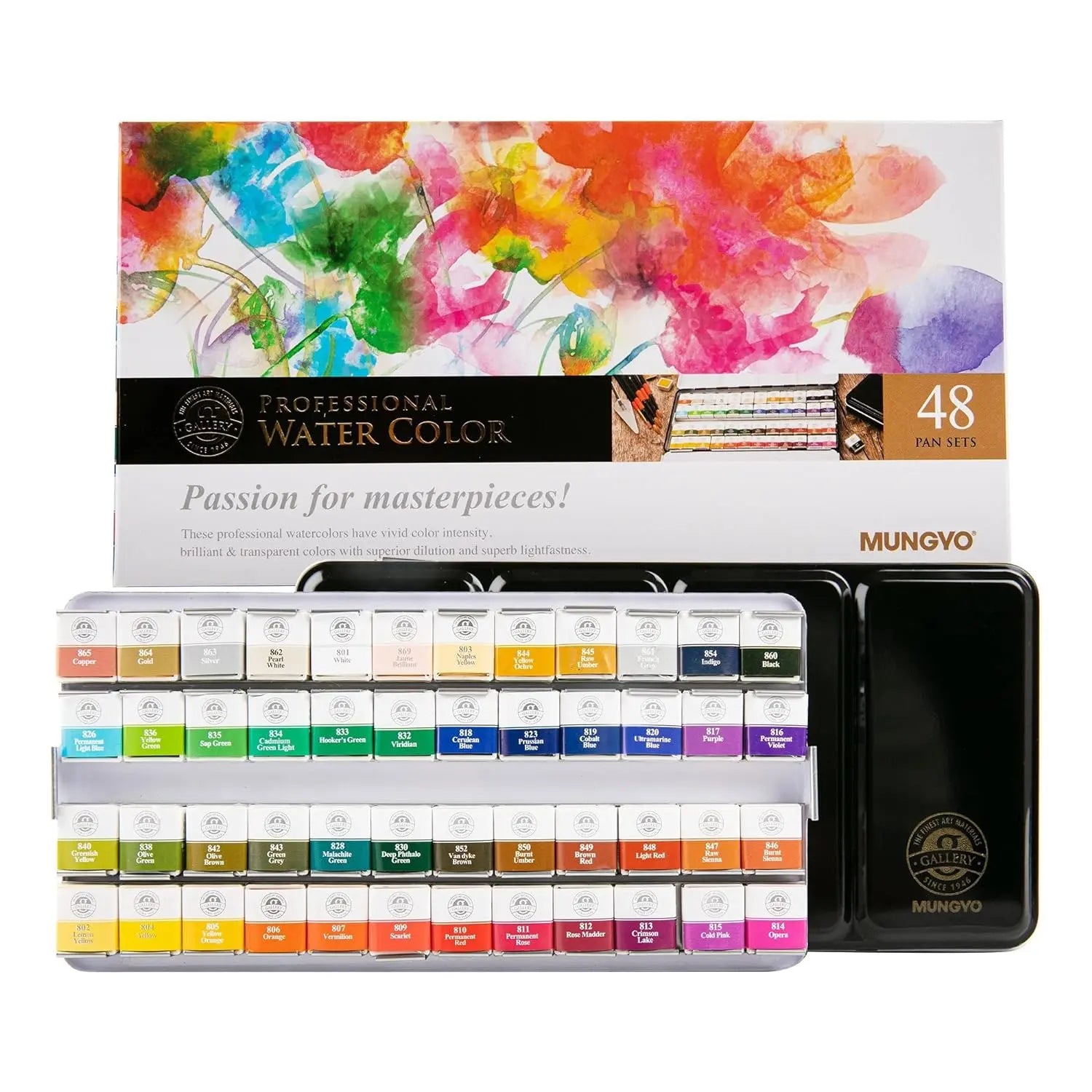 Faber-Castell Watercolor Pan Set of 48