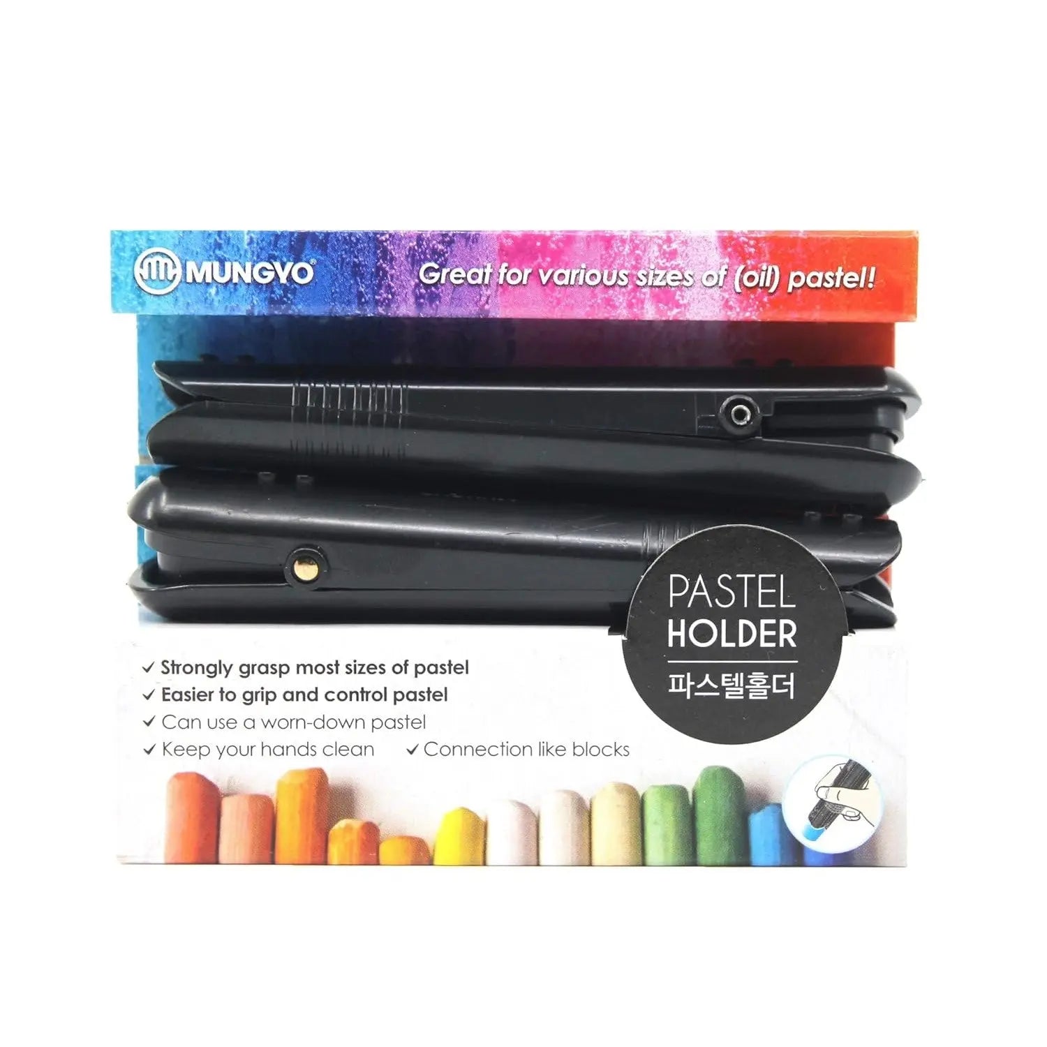Mungyo Soft Oil Pastels Holder Pack of 2 Canvazo
