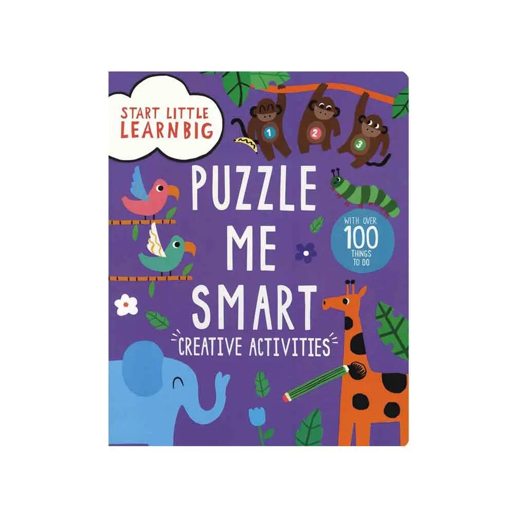 Puzzle Me Smart Creative Activity Book Parragon Books