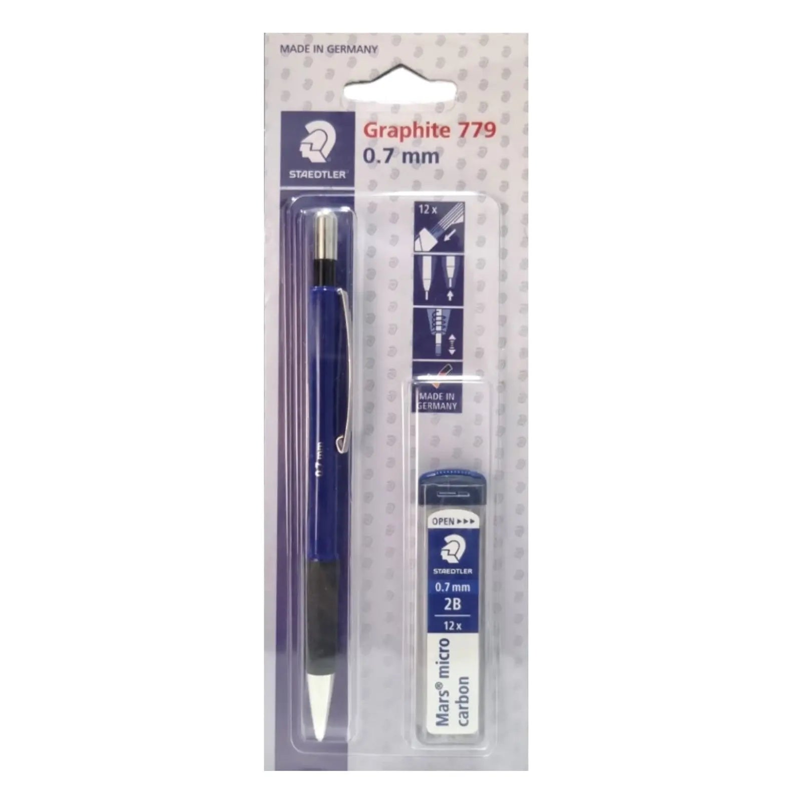 Staedtler Graphite 779 0.7mm Mechanical Pencil with 1 Pack lead Staedtler