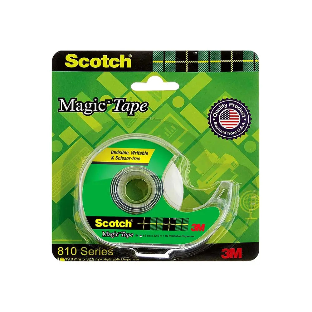 3M Scotch Magic Tape With Dispenser 3M