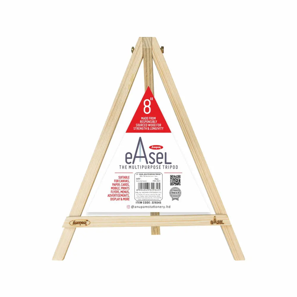 Multipurpose　Wooden　Anupam　Stand　Easel　and　Tripod　Canvazo