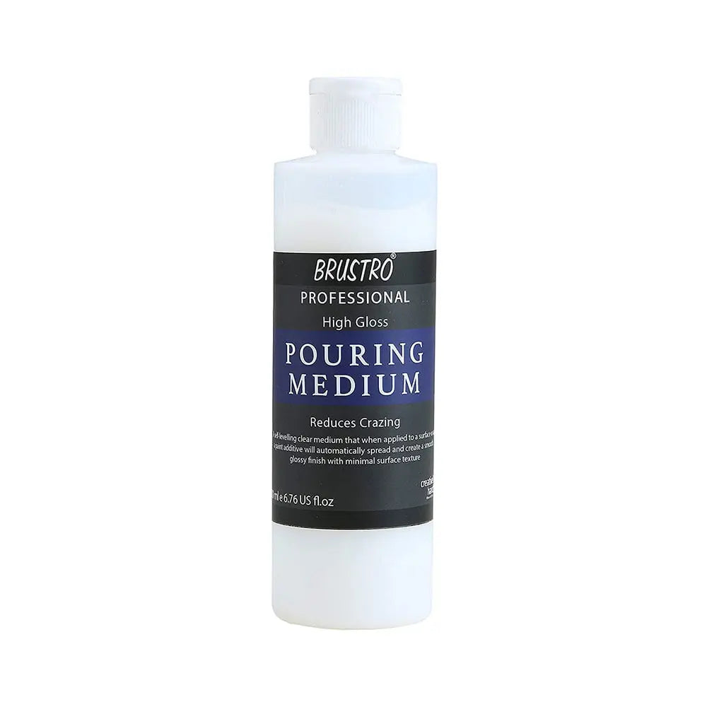 Brustro Professional High Gloss Pouring Medium Brustro