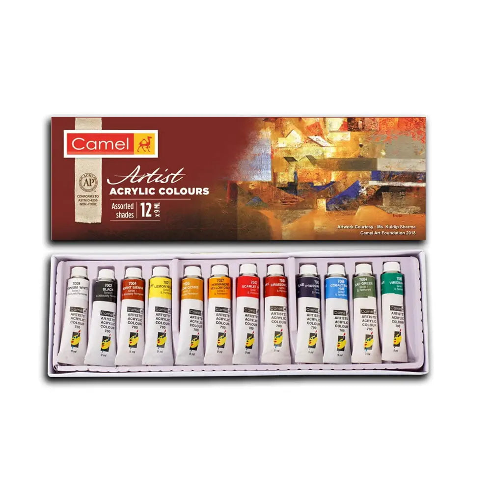 High Sheen White Camel Acrylic Gesso Paint, For Interior
