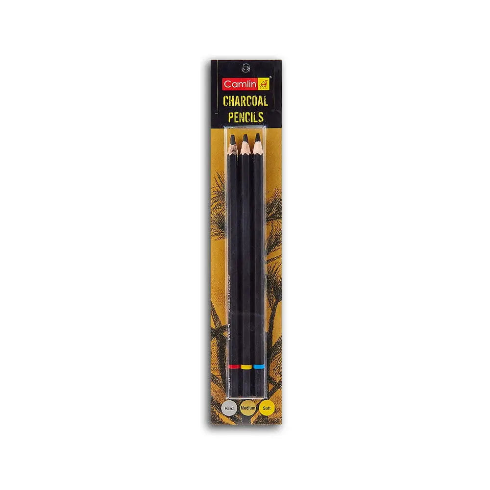 Camel Camlin Charcoal Pencils Set Camel