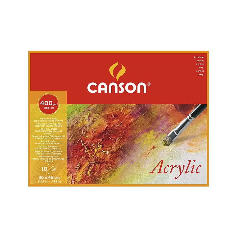 Canson Acrylic Glued Pad 400 GSM Canson
