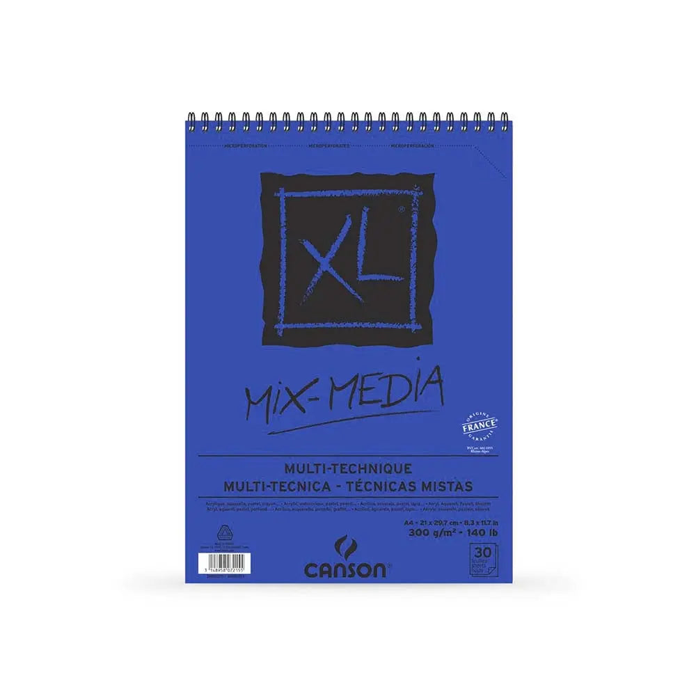 Canson XL Mix-Media Wiro Pad 300GSM Canson