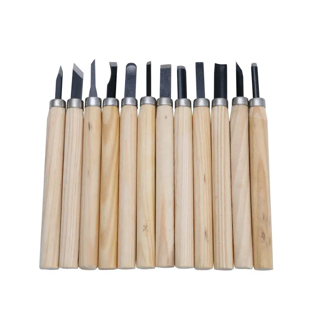 Wood Carving Chisels, 6Pcs Closely Connect Portable Non Fall Off Wood  Carving Chisel Set Steel Comfortable Ergonomic Design For DIY Art Craft