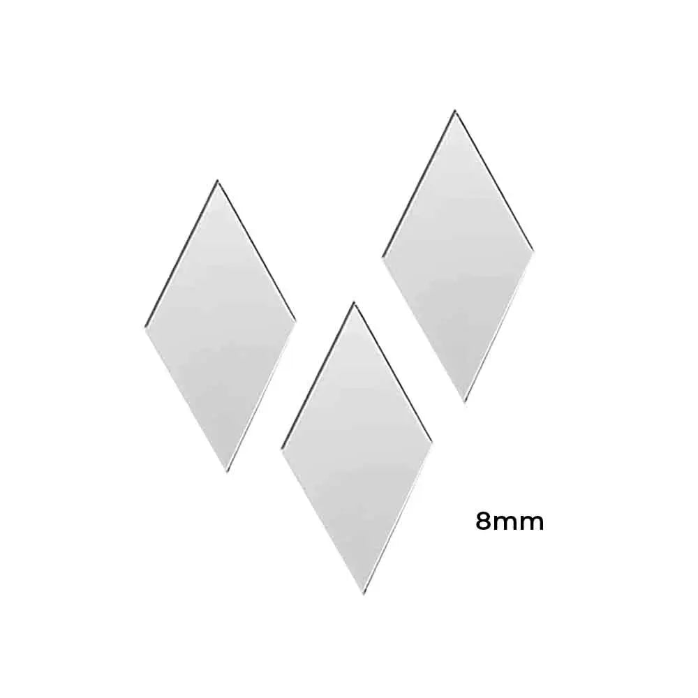 Canvazo Cut Mirror Diamond Shape Pack of 10 Grams Canvazo