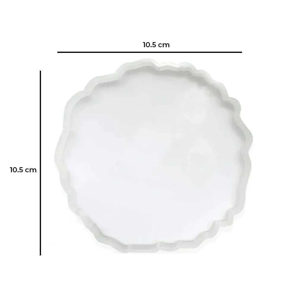 Canvazo DIY Silicone Mould - Agate Coaster Round/Circle Canvazo