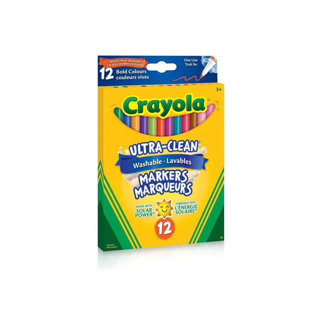 Crayola 40 Ultra-Clean Fine Line Washable Markers
