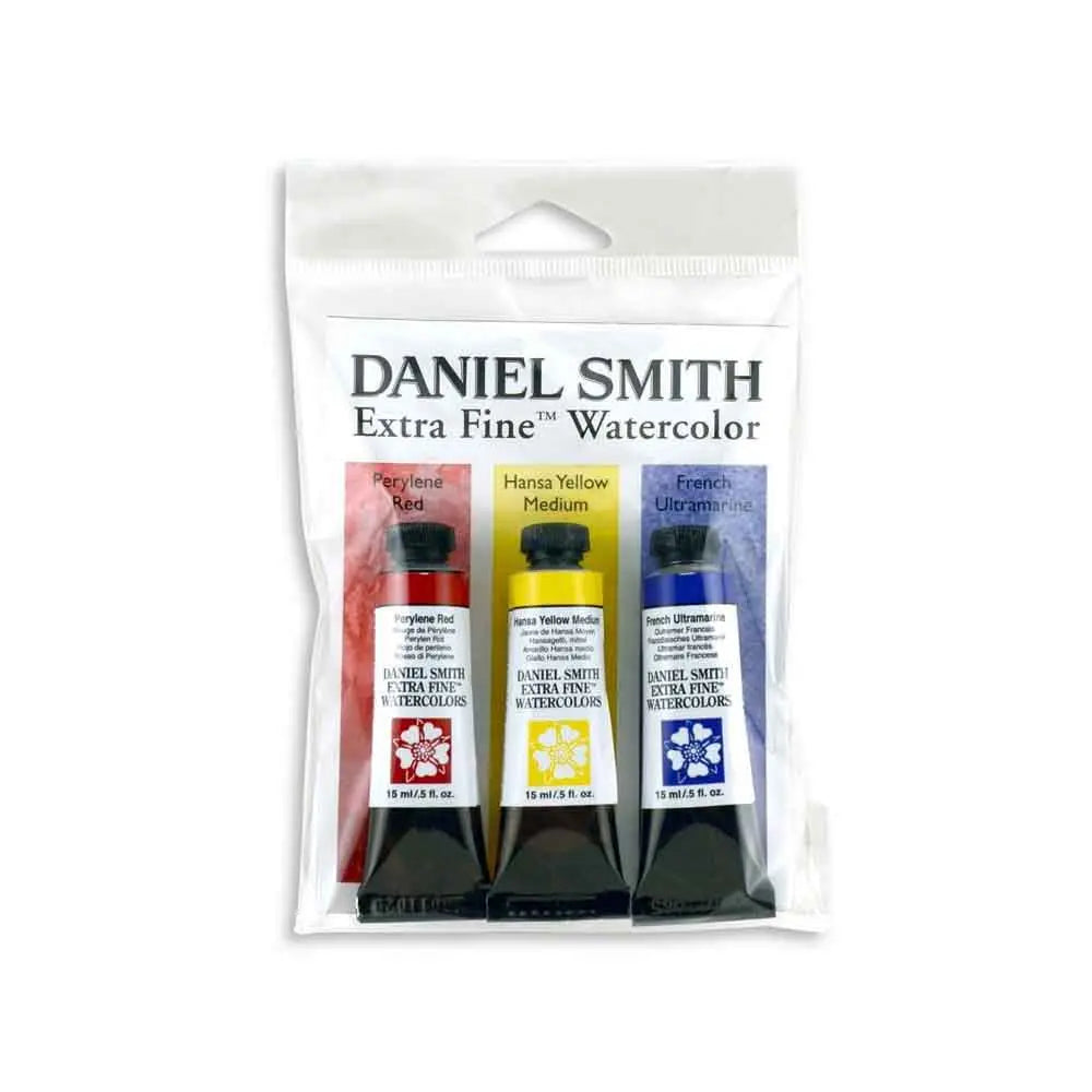 Daniel Smith Extra Fine Watercolor Set | Pack of 3 Colors 15 ML Tubes Daniel Smith