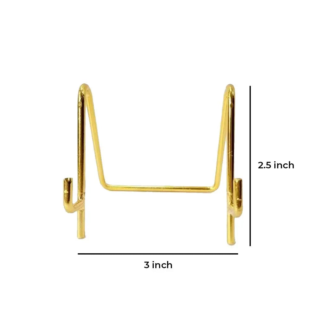 Easel Metal Stand For Resin Art ( Gold ) Canvazo