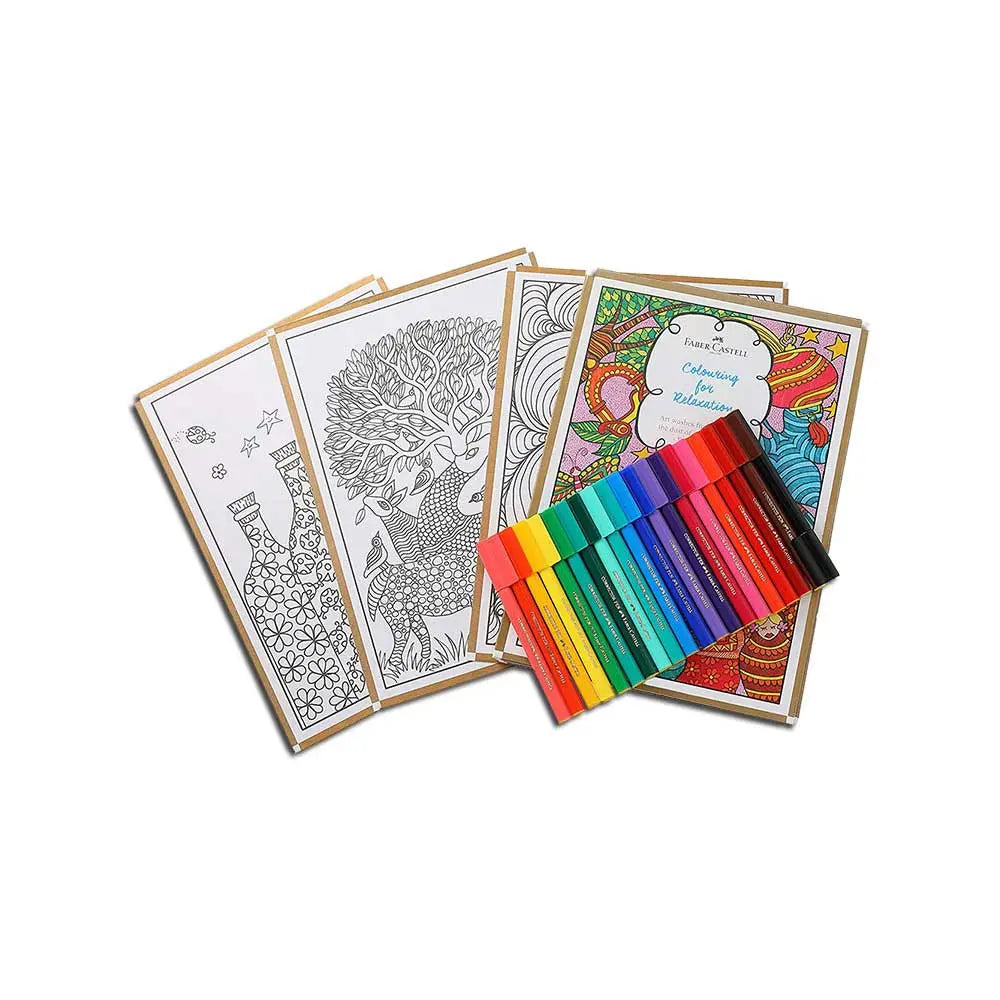 Faber-Castell Colouring Kit For Relaxation Faber-Castell