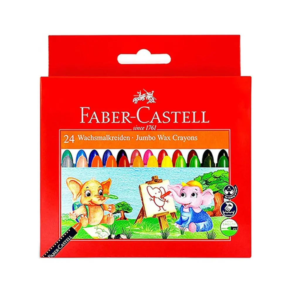 Faber-Castell Jumbo Wax Crayons Faber-Castell