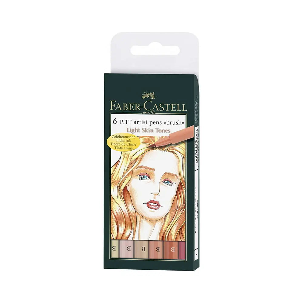 Faber-Castell PITT Artist Pens Light Skin Tones Faber-Castell