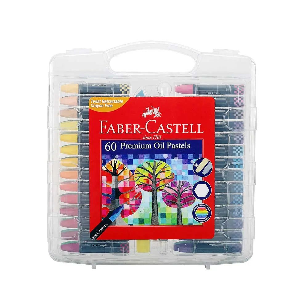 Premium Oil Pastels 60 Assorted Colors Non Toxic, PRE OWNED UN USED