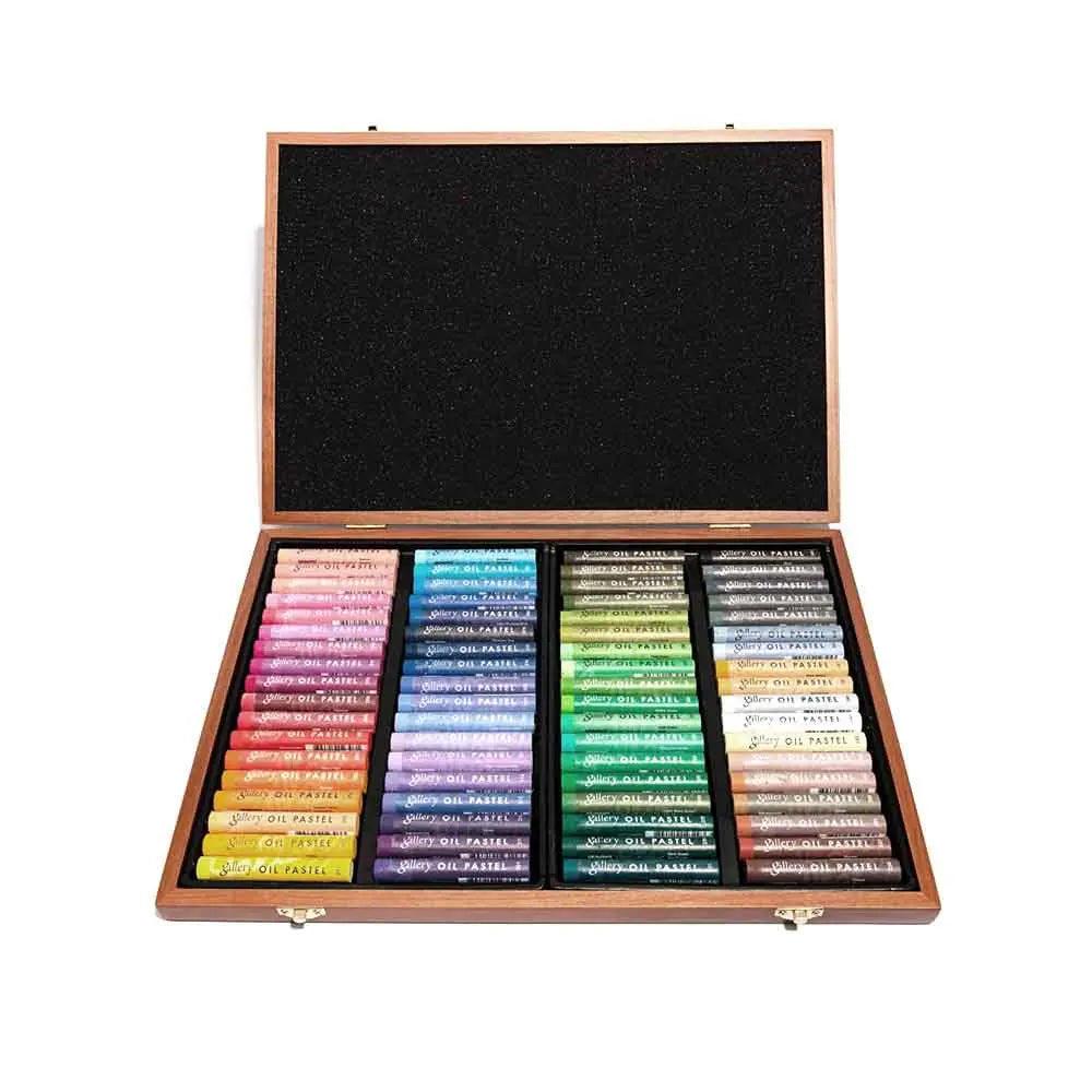 OIL PASTELS SWATCHES ▻ Mungyo Gallery Artists Set of 48 Oil