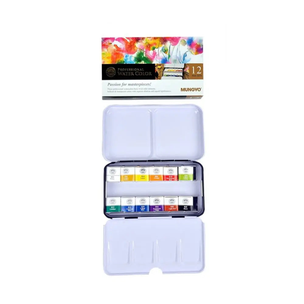 Portable Painter Pro Bundle | Watercolor Palette with Extra Set of  Half-Pans | Travel - Pocket Size - Quality | Simplify Your Life