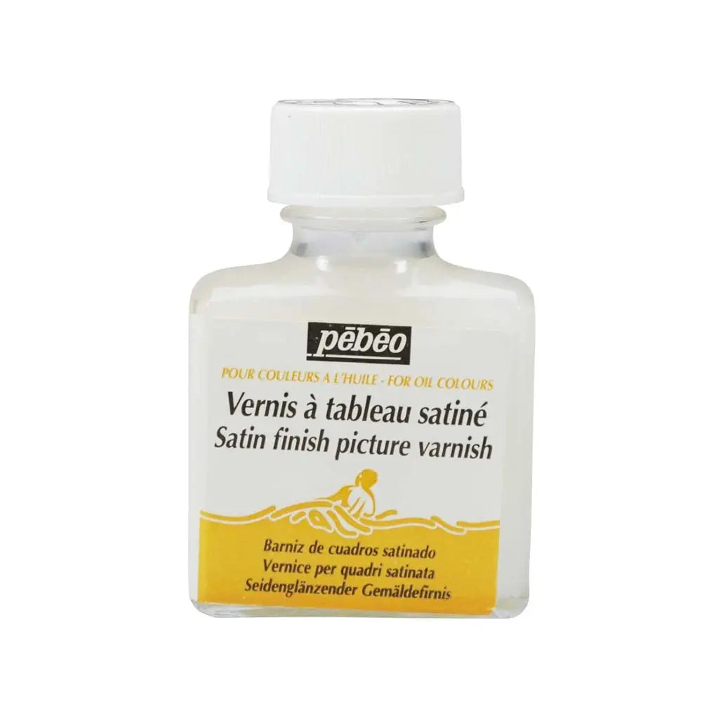 Pebeo Extra Fine Auxiliaries - Satin Finish Picture Varnish For Oil Colours - 75 Ml Bottle Pebeo