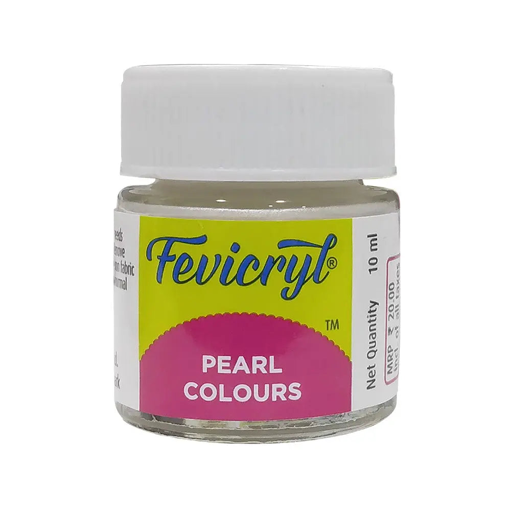 Pidilite Fevicryl Pearl Colours 10ml (Loose Colours) Pidilite
