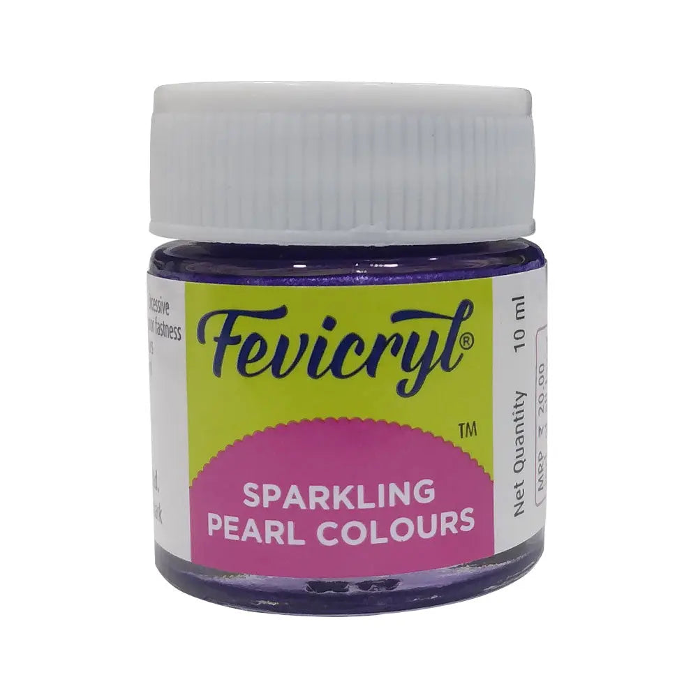 Pidilite Fevicryl Sparkling Pearl Colours 10ml (Loose) Pidilite