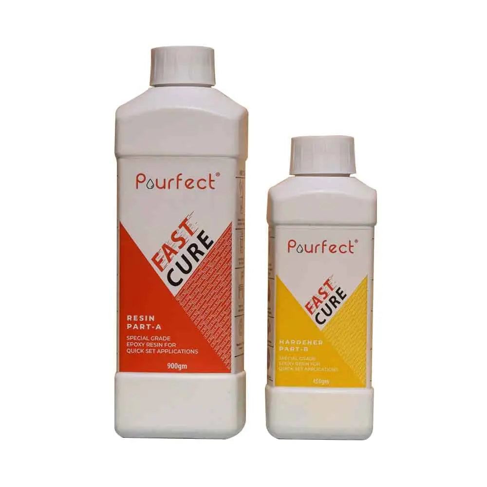 Pourfect 2:1 Fast Cure Resin Kit for Geodes, 3D Effects, Ocean Art, Working in Layers Pourfect