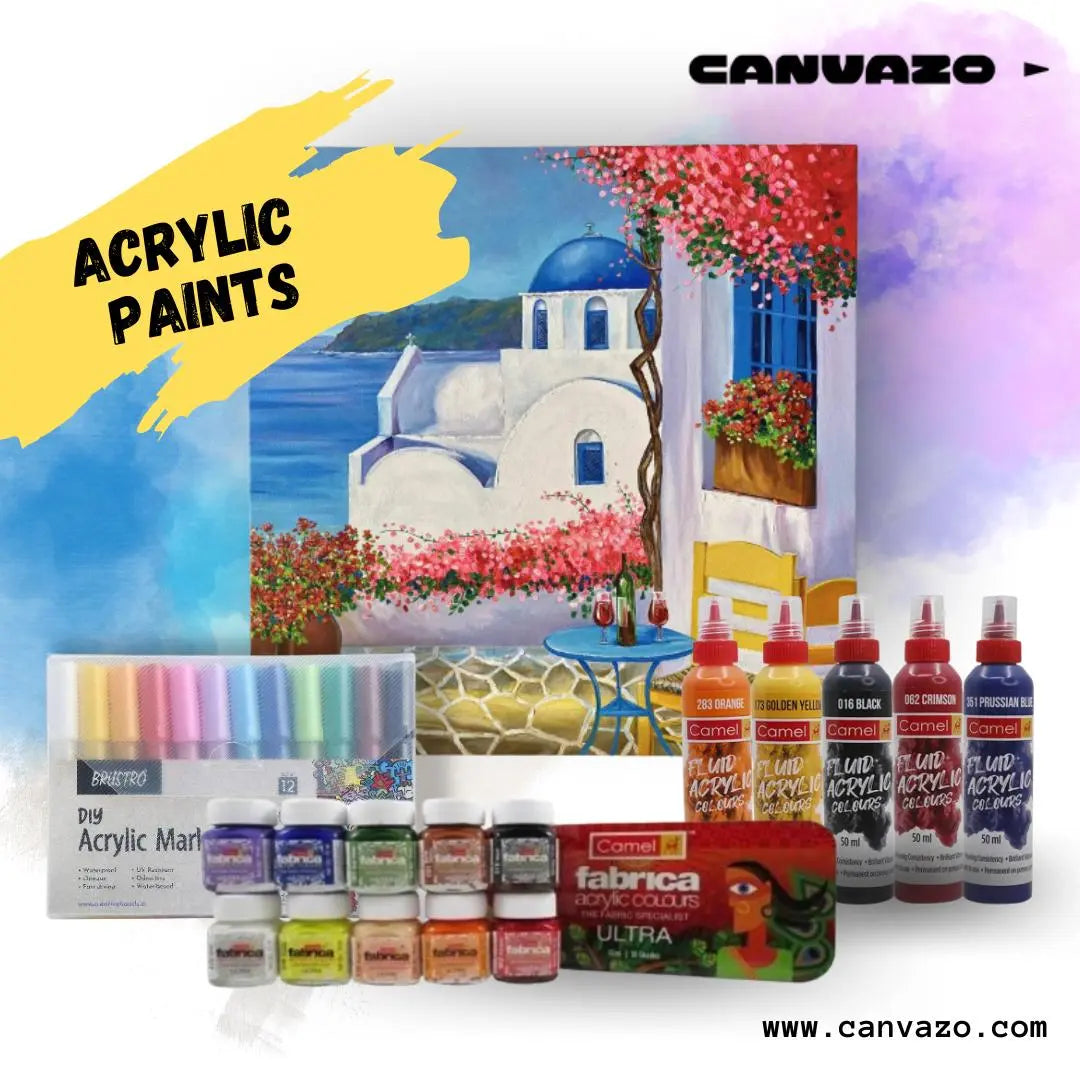 Tips and Techniques for Working with an Acrylic Paints Set: Unleash Your Creative Potential