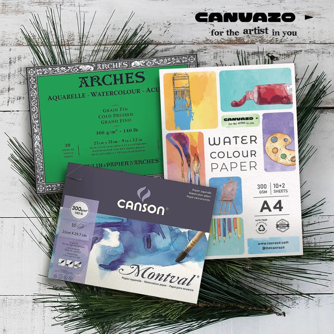 How To Select The Appropriate Watercolour Paper? Canvazo