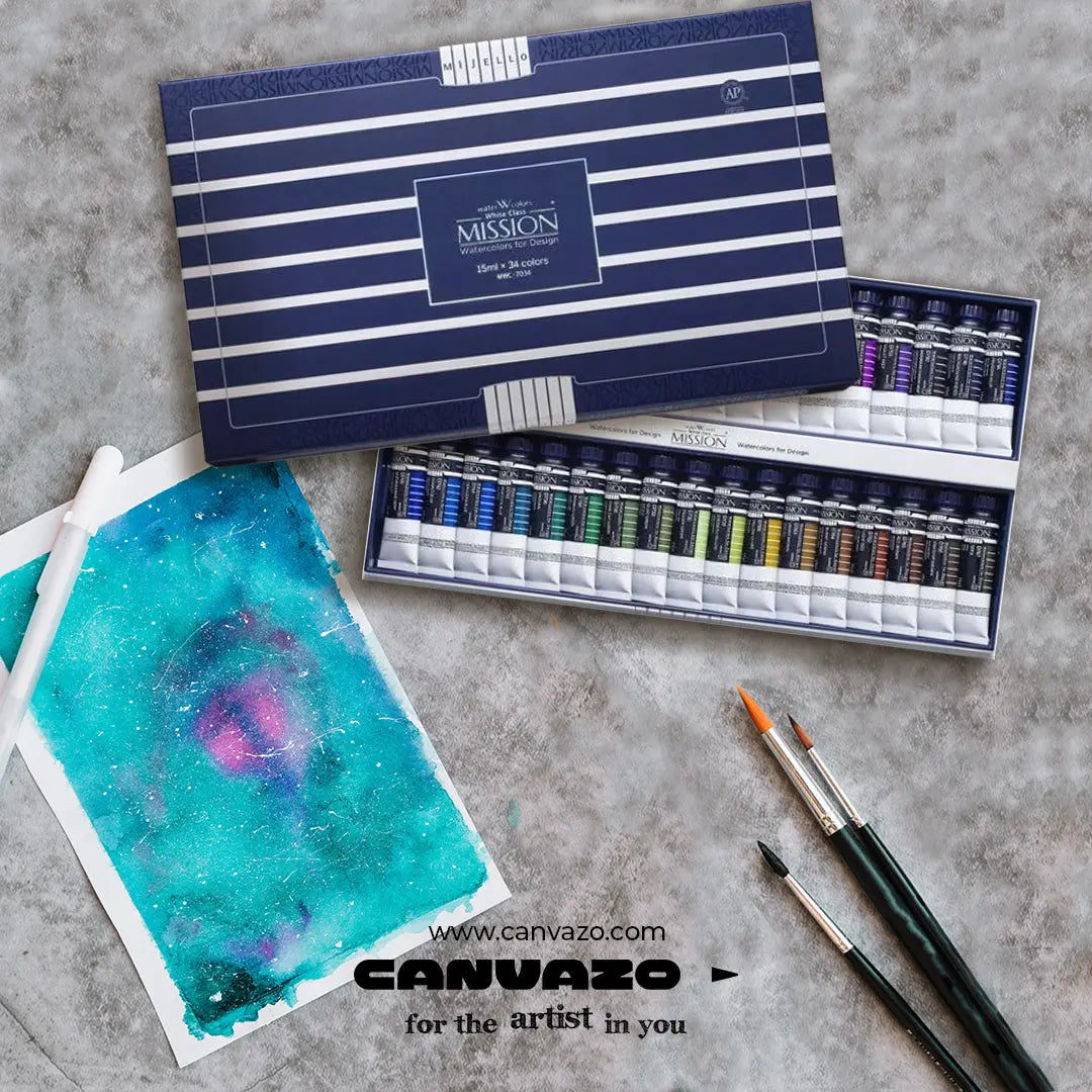 The Best Watercolor Tubes in India