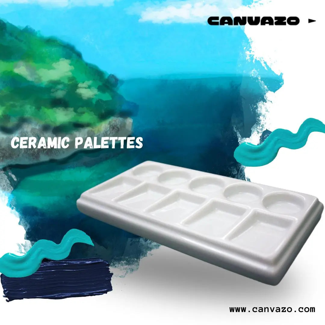 The Benefits of Using Ceramic Palettes for Artists Canvazo