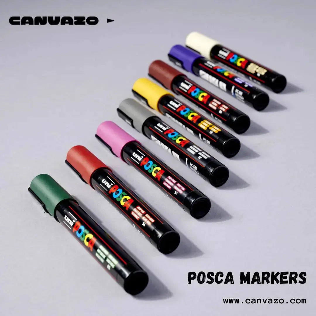 An Introduction to Posca Markers: Versatile Tools for Art and Craft Canvazo