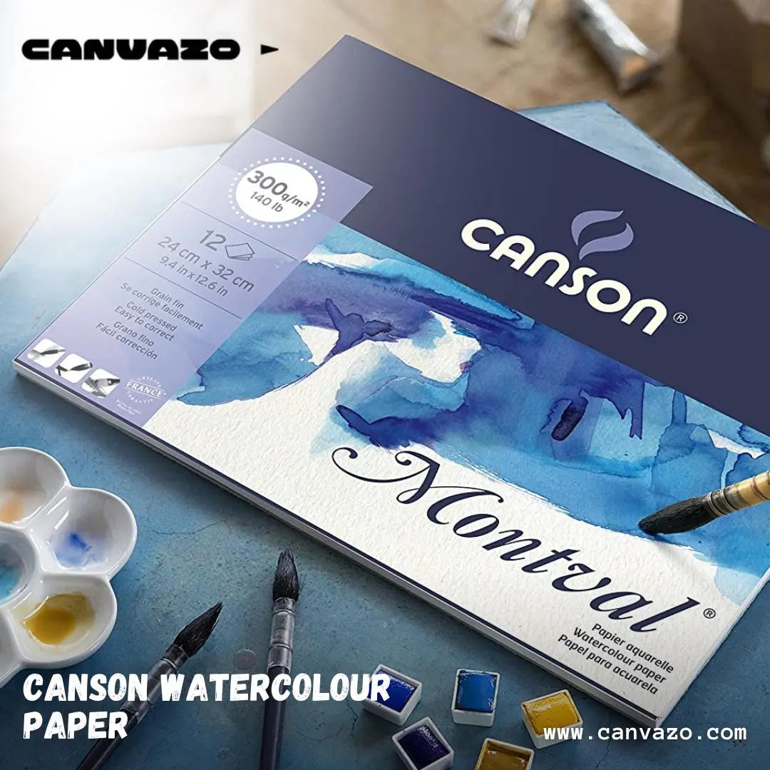 Benefits of Canson Watercolour Paper Canvazo