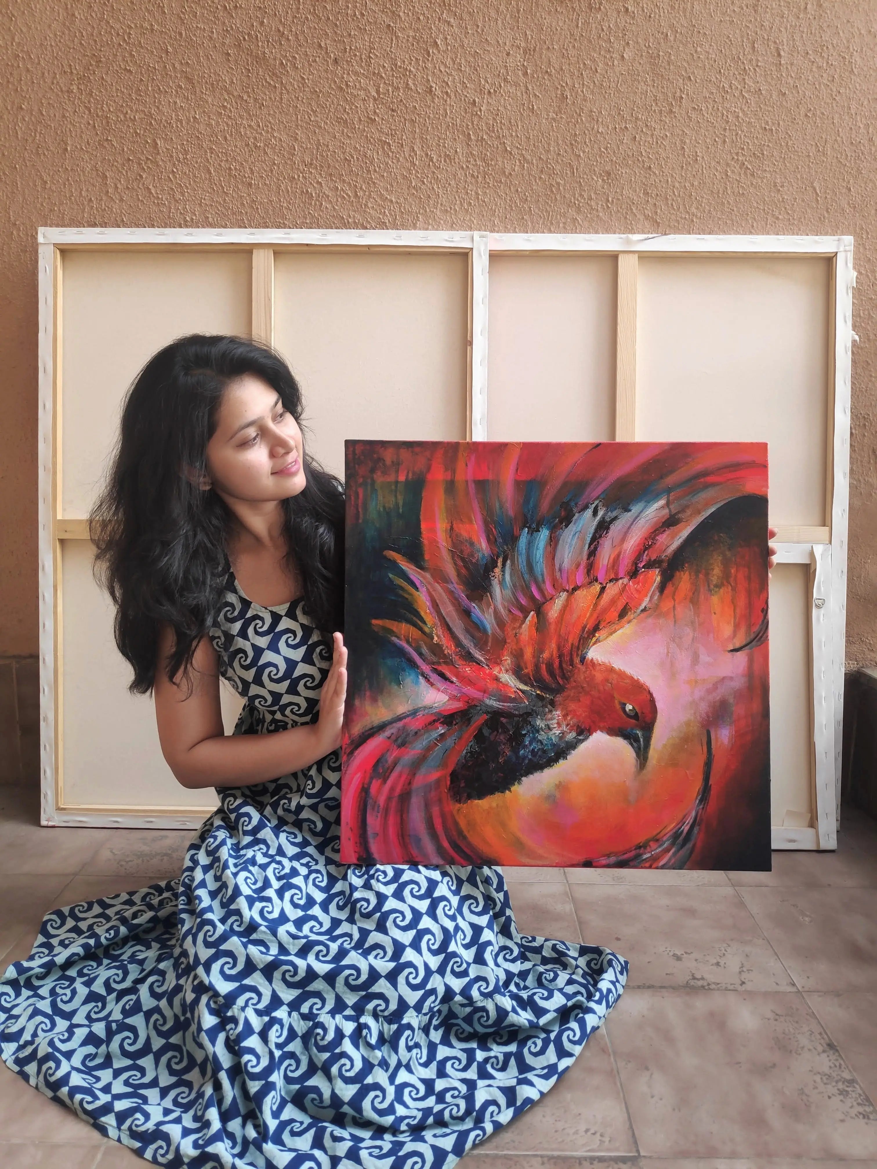 Acrylic Painting Workshop for beginners by Shweta Ektare Canvazo