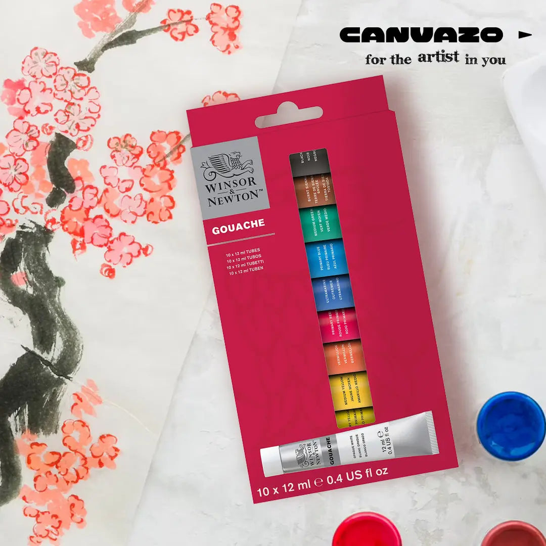Gouache Paints : Everything you need to know Canvazo