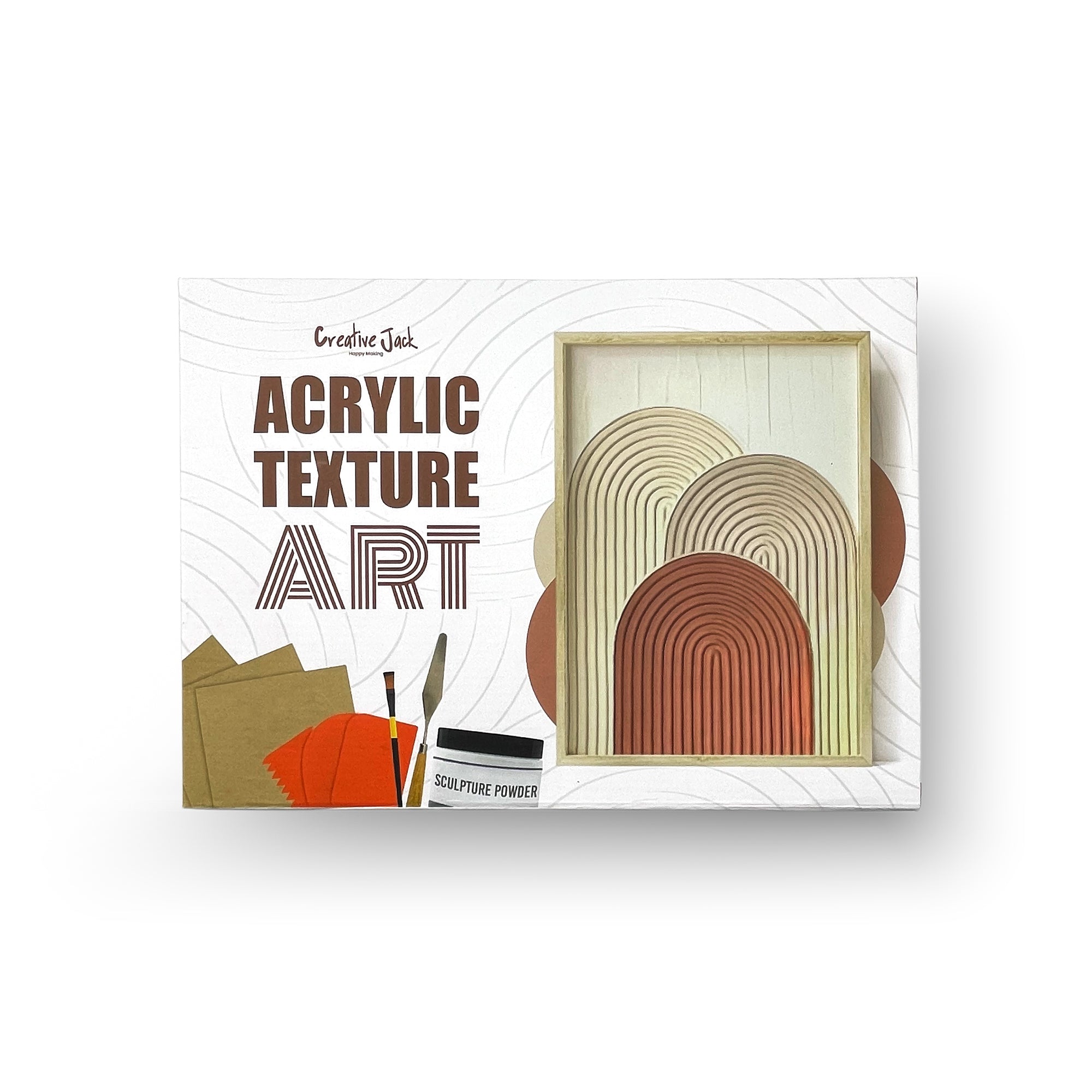 Creative Jack Acrylic Texture Art Kit Creative Jack