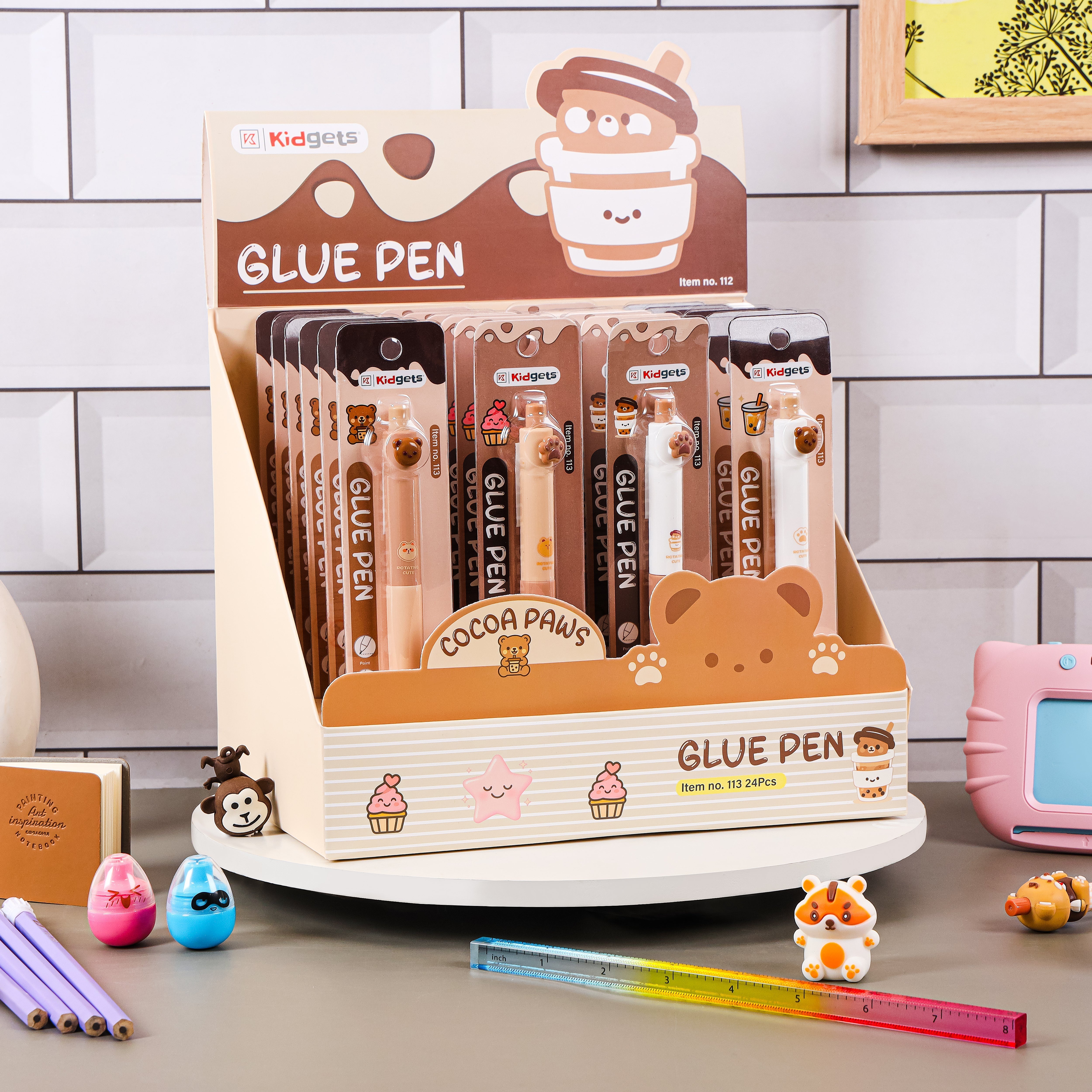 Kidgets Glue Pen - 112,113 (set of 6) Kidgets