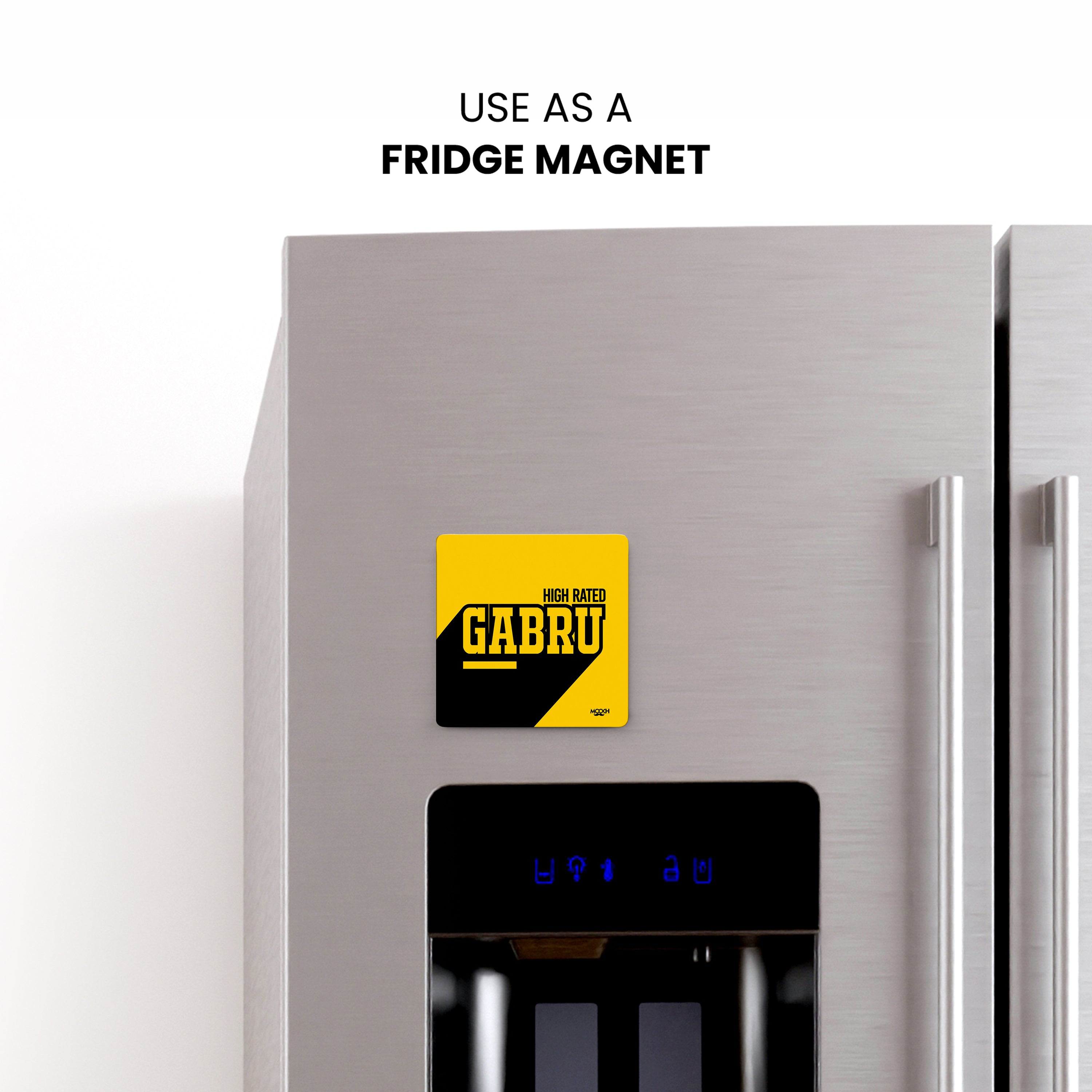 Mooch Magnetic Coaster - High Rated Gabru Mooch