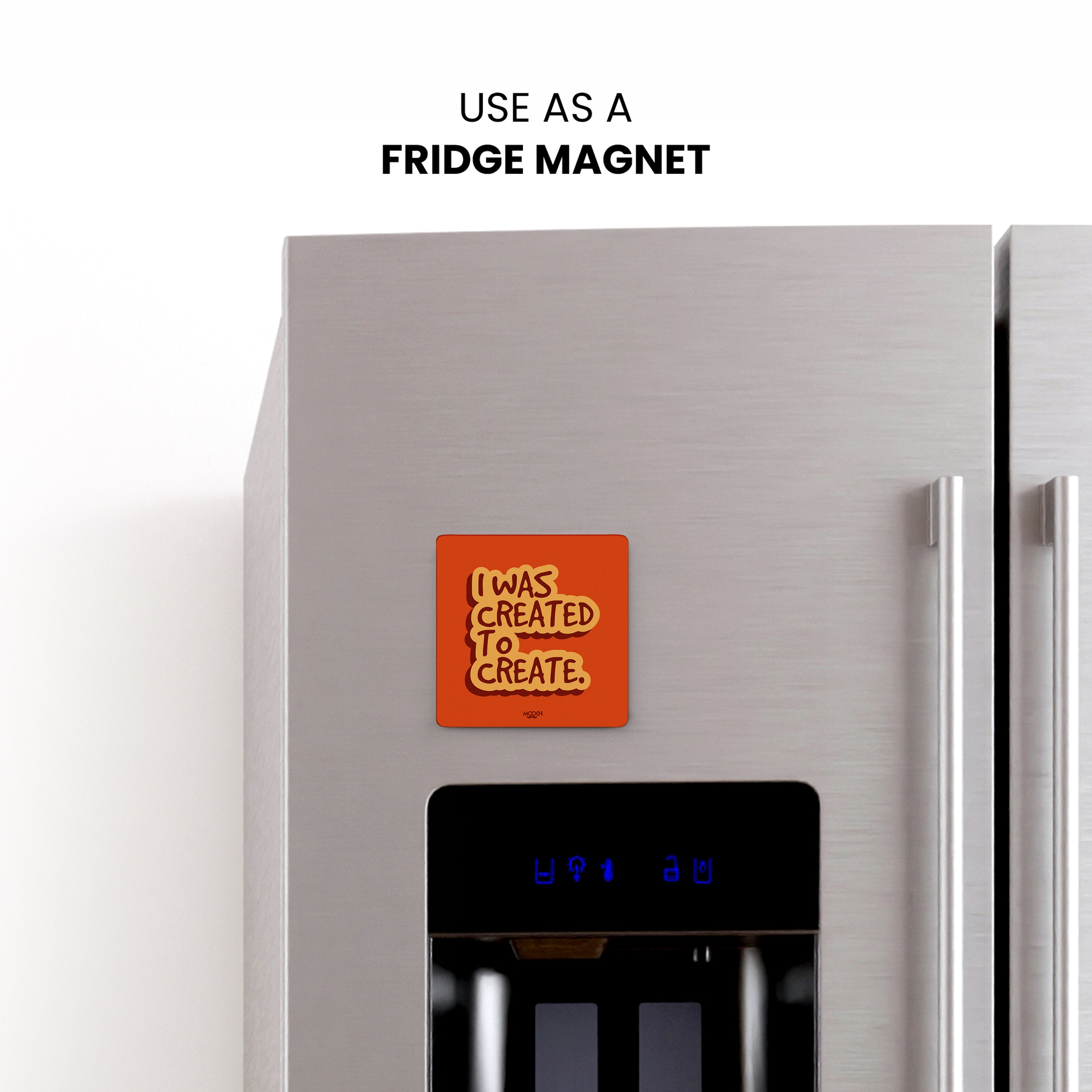 Mooch Magnetic Coaster - I Was Created Mooch