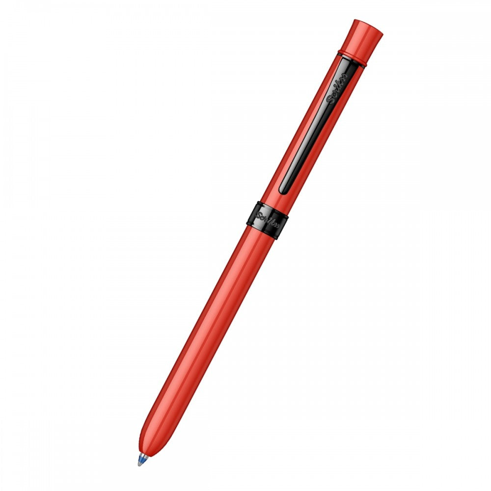 Scrikss | Trio 93 | Multi Function Pen | Red-BT Scrikss