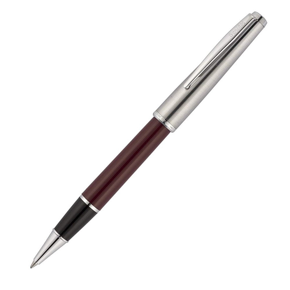 Scrikss | Roller Ball Point Pen | Metropolis | Burgundy Barrel Scrikss