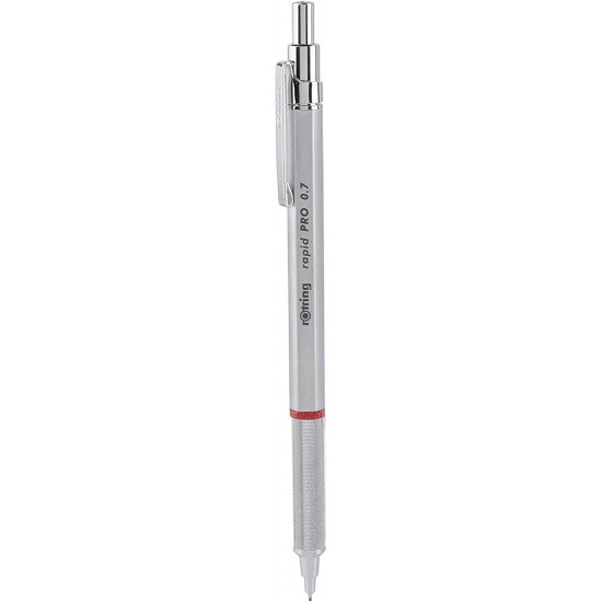 Rotring | Mechanical Pencil | HB Lead | Silver | Rapid Pro | 0.7mm Rotring