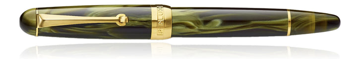 Penlux | Masterpiece Delgado | Fountain Pen | Moss Body | Green | Piston Filling Penlux