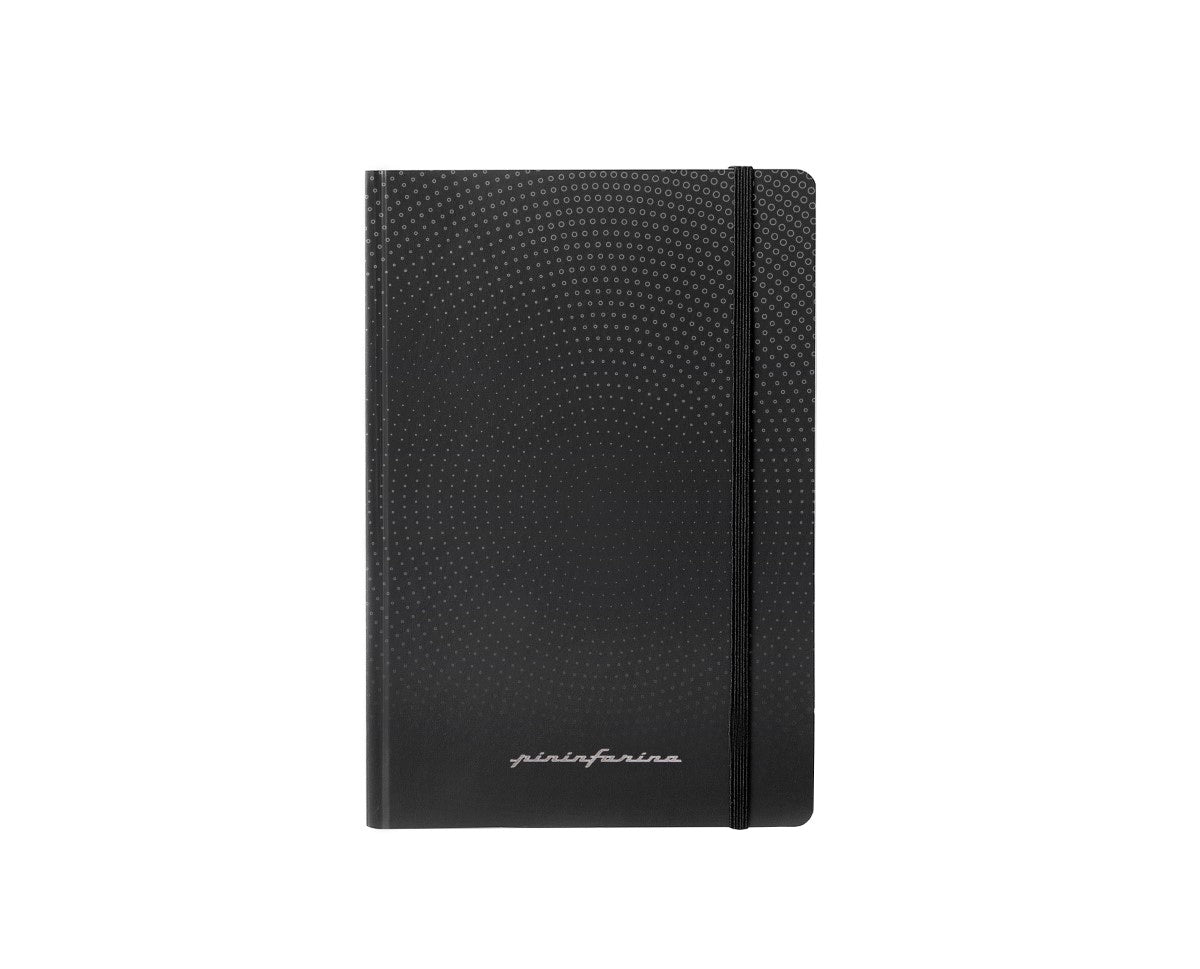 Pininfarina | Notebook | Stone Paper | Hard Cover | Ruled | Black Pininfarina