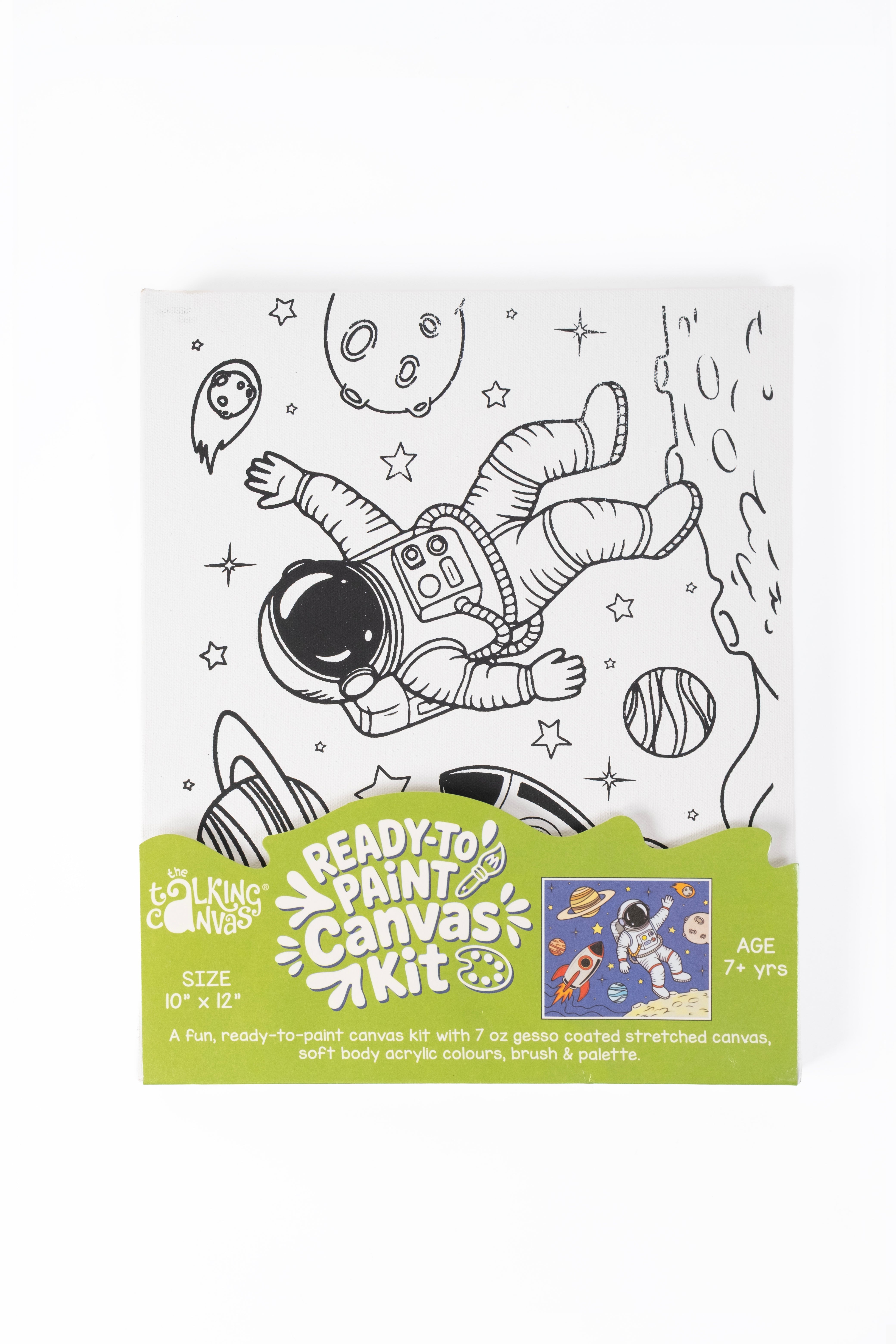 The Talking Canvas Stretch Canvas 10x12 Inch - Astro Space