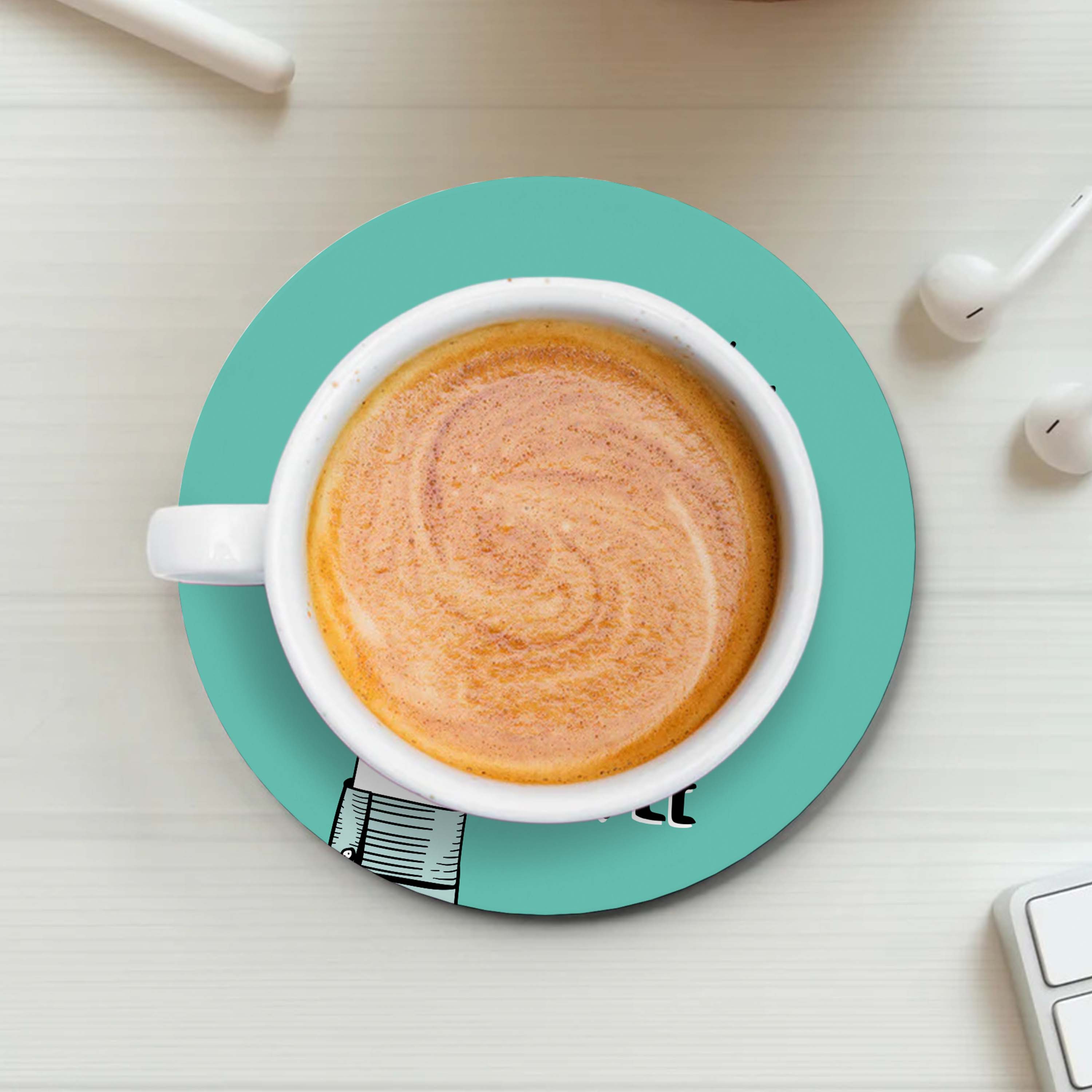 Mooch Magnetic Coaster - I Get Paid To Shoot People Mooch