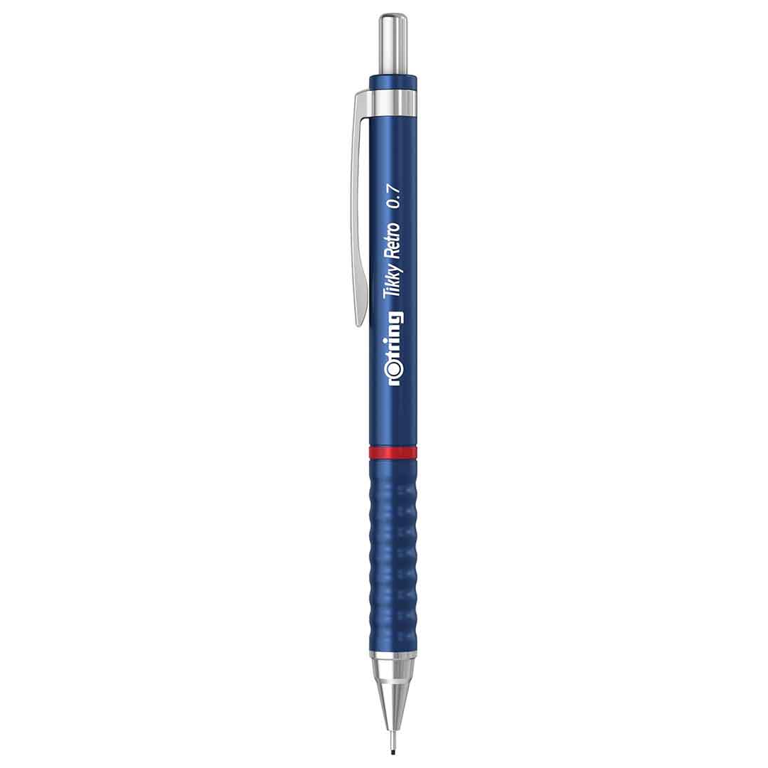 Rotring | Tikky | Retro | Mechanical Pencil | 0.7mm | Metallic Blue Rotring